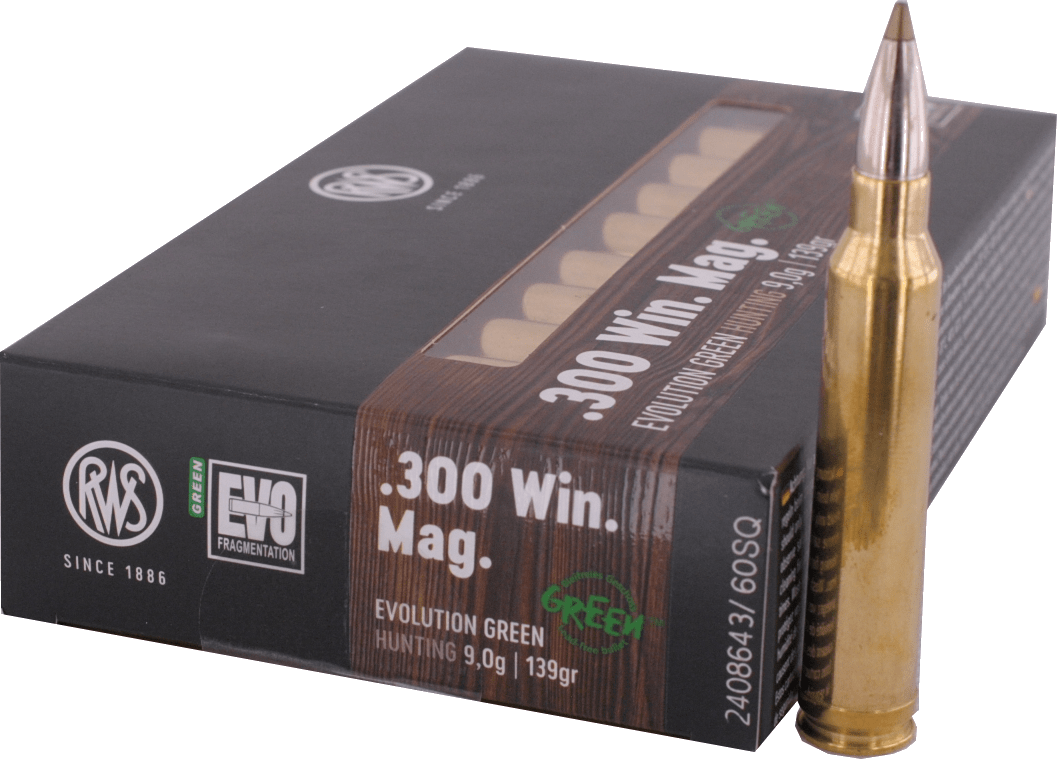 300 WM RWS - EVO GREEN 9.00g