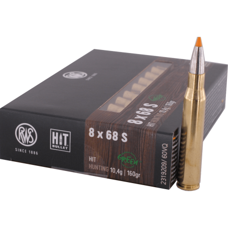 8 x 68 S  RWS - HIT 10.40g
