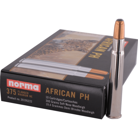 375 HH MAGNUM  Norma - AFRICAN PH SP WOODLEIGH 22.70g