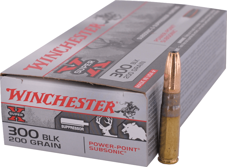 300 BLACKOUT Winchester - SUBSONIC HP 200gr