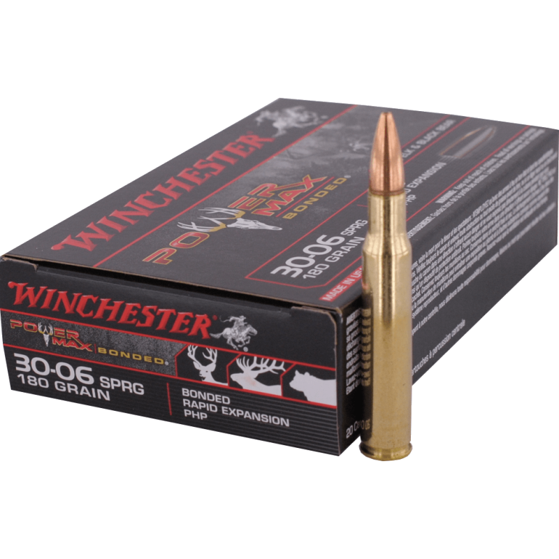 copy of 30.06 SPRINGFIELD cat. C7 Winchester - POWER MAX BONDED 180gr
