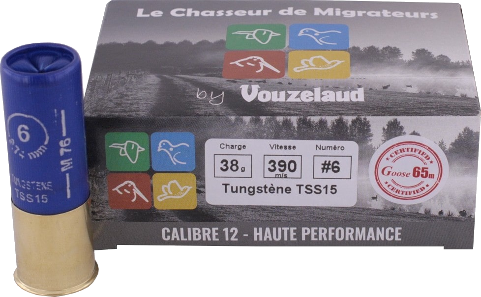 C.12x76 Le Chasseur de Migrateurs 38g Tungstène TSS15 n°6
